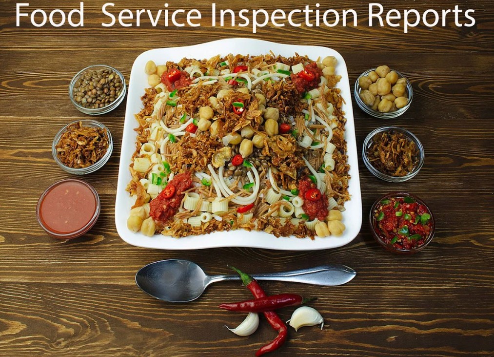Know Before You Dine — Restaurant Inspection report for week ending Jan. 07, 2026
